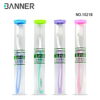 

BANNER Toothbrush Soft Bristles Brush for Oral Care Adult Health Deep Clean Soft Bristles with Toothbrush Box