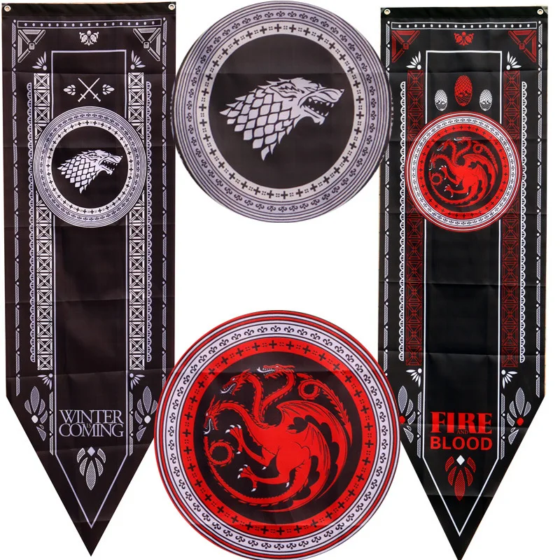 YAZANIE Игры престолов пользовательские флаги ARRYN BAELISH BARATHEON BOLTON CLEGANE STRAK TARYARGEN LANNISTER MORMONT MARTELL флаги