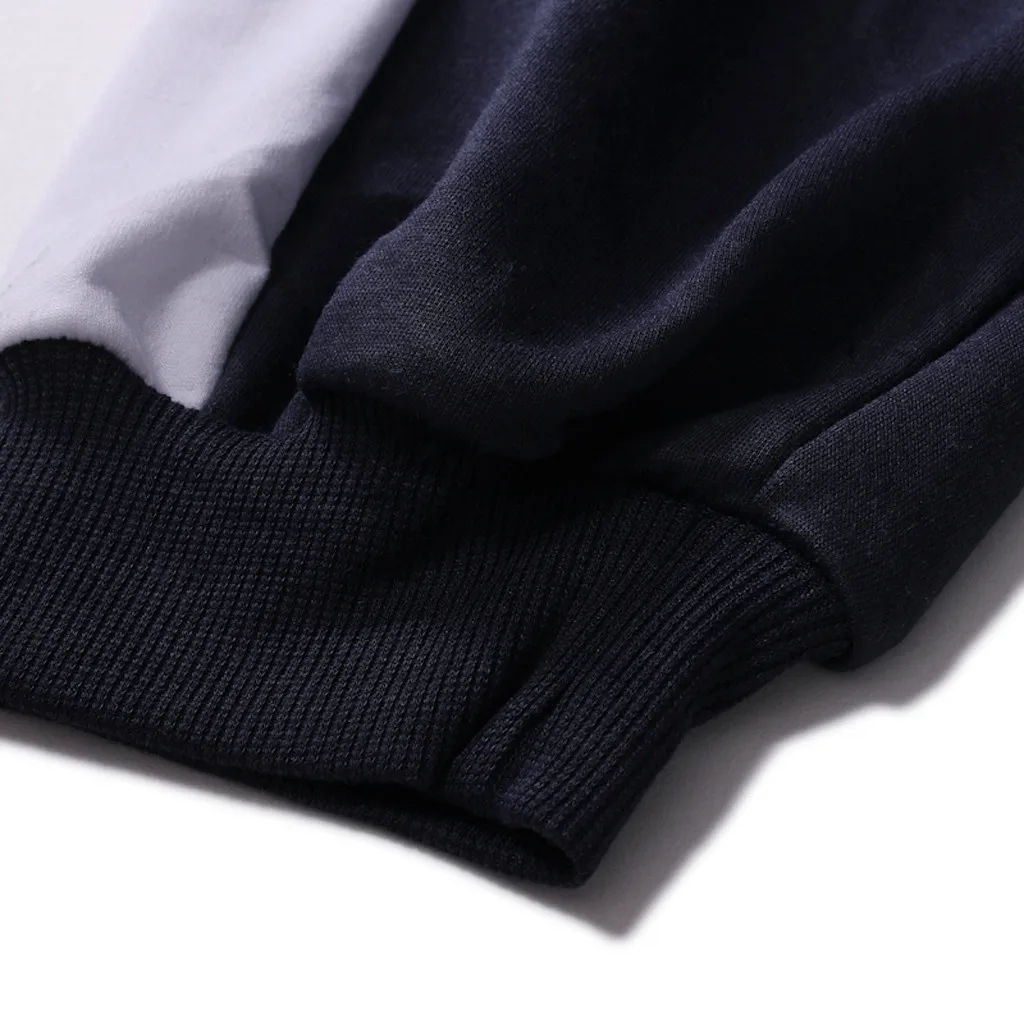 Мужские спортивные повседневные эластичные брюки Slim Fit Paneled уличная хип-хоп Лоскутная уличные брюки штаны для бега спортивные брюки