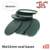 wargame base world -90 x 52mm oval bases for Warhammer 3