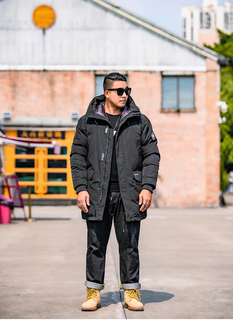 Большие размеры 10XL 8XL 6XL 5XL 4XL мужская зимняя куртка брендовая одежда Толстая теплая простая длинная Парка мужская Качественная мужская зимняя куртка