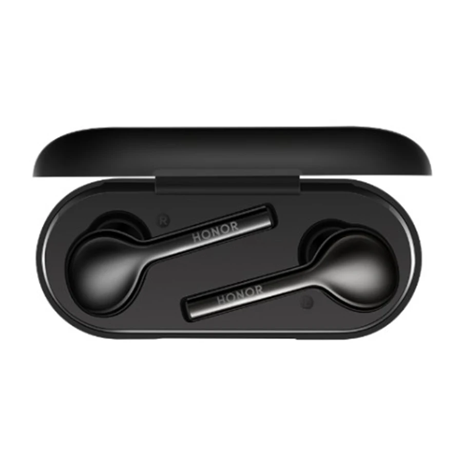 lite Black Huawei Honor Flypods настоящие беспроводные наушники Lite Youth Tap управление беспроводной зарядкой Bluetooth 5,0 водонепроницаемый IP54 Android IOS - Цвет: lite Black