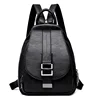 2022 Designer Backpacks Women Leather Backpacks Female School Bag  for Teenager Girls Travel Back Bag Retro Bagpack Sac a Dos ► Photo 3/6