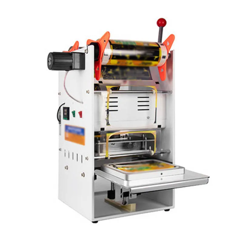 

One-time Fast Food Box Packing Machine Commercial Food Hand Pressure Semi-automatic Plastic Box Sealing Machine