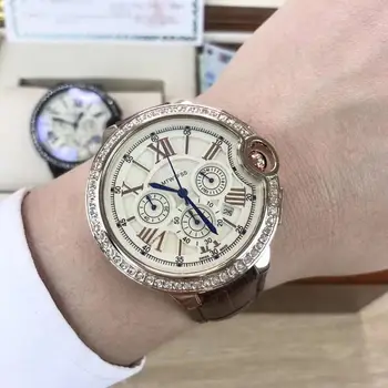 

classic Automatic mechanical watches Vangeer ctr Luxury top brand same watch Men's ballon bleu wristwacth High-end gifts