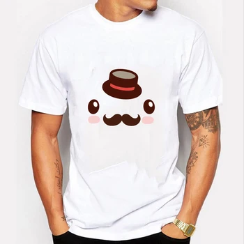 

New Men's O Neck Tops Tee Shirt Casual Loose Short Sleeve Solid Color Casual T-Shirt Summer Hot Hat Express Printed T- Shirt