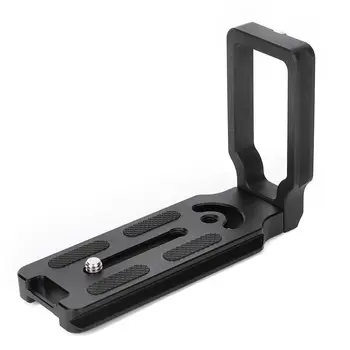 

Black Aluminum Alloy Quick Release Plate Hand L Shape Bracket Accessory for Canon EOS 5D Mark II Mark III 750D 760D