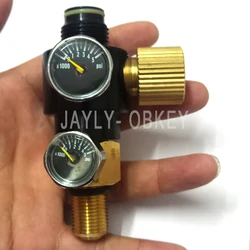 Paintball PCP Air Tank Cylinder Regulator Adjustable Pressure 5000psi HPA Tank Pin Valve 300bar 5/8-18UNF M18x1.5 Airsoft Parts