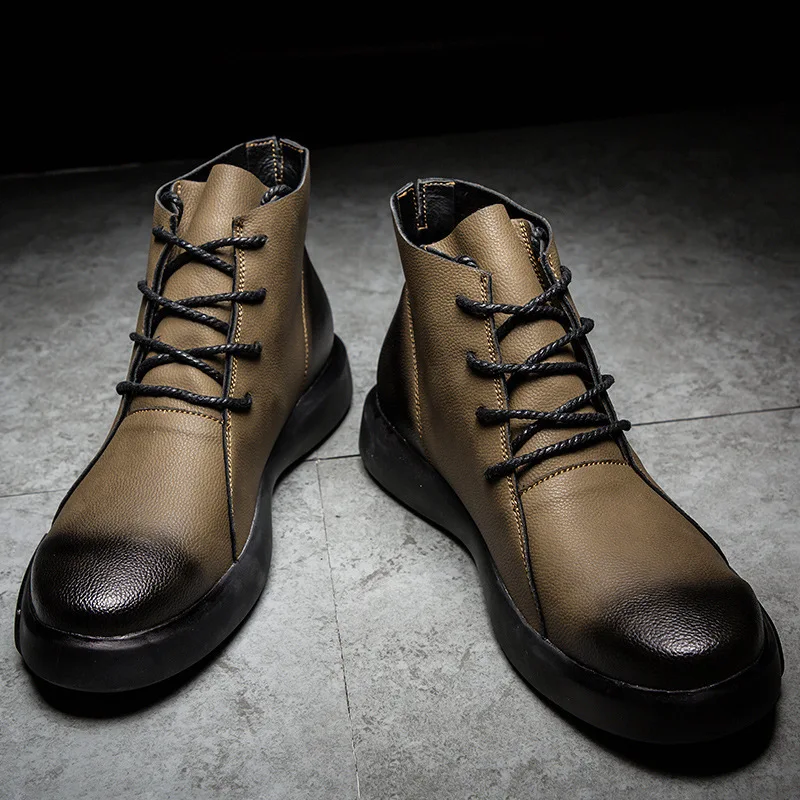 

39-47 boots winter Comfortable warm 2019 Non-Slip winter boots for men #NX7163