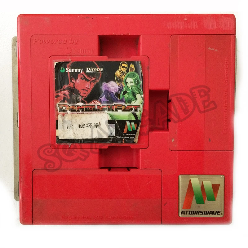 Demolish Fist Sammy Atomiswave материнская доска металлическая Slug 6 оригинальная из Японии вторая рука для монетоприемник Аркада amusemen аркадная игра шкаф - Цвет: Demolish Fist