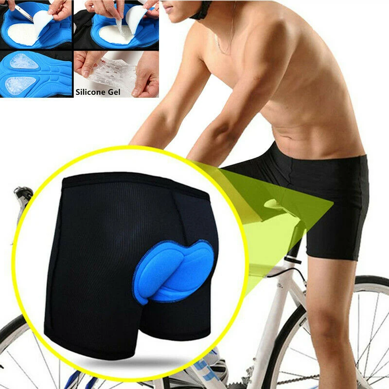Bike Shorts Men Women Cycling Bicycle Underwear Riding with Sponge Gel 3D Padded Unisex | Спорт и развлечения