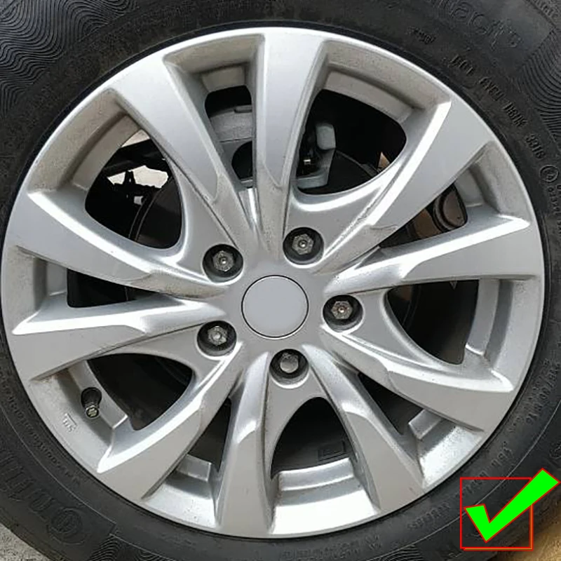 SUNFADA 1" RimPrints колеса и обод из углеволокна виниловая наклейка наклейки для SUZUKI S Cross стайлинга автомобилей