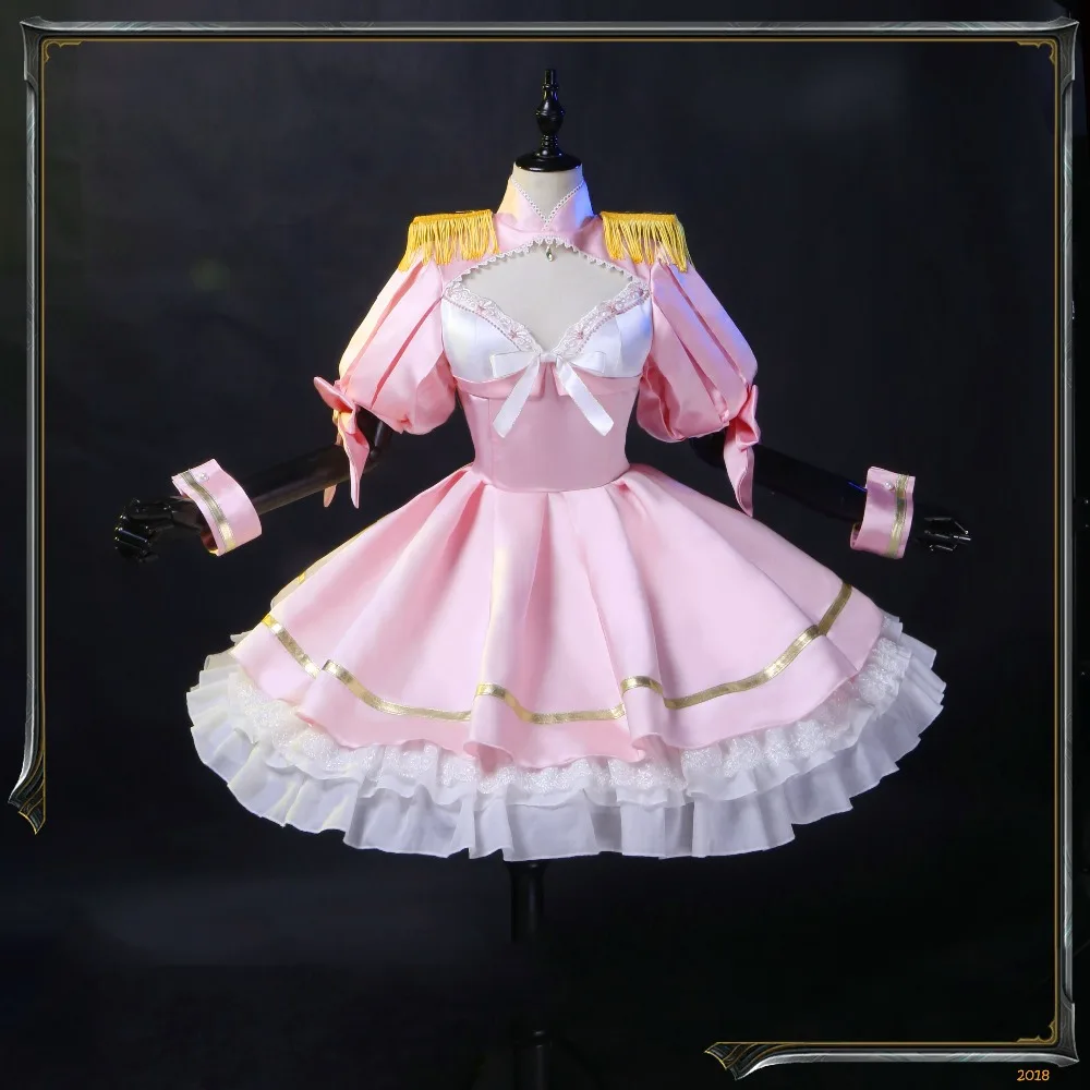 Аниме! As Miss Beelzebub LIKE it платье лолиты для горничной красивая форма карнавальный