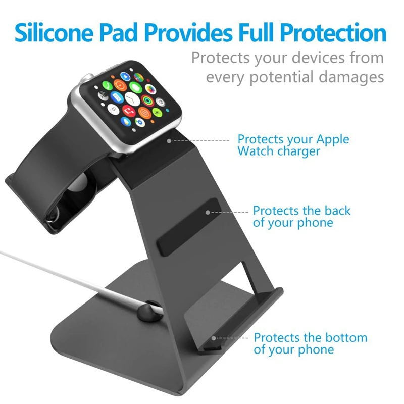 BESTWatch подставка зарядная док-станция для APple Подставка Кронштейн станция держатель для APple Watch серии 4/серии 3/серии 2/серии 1(42 мм