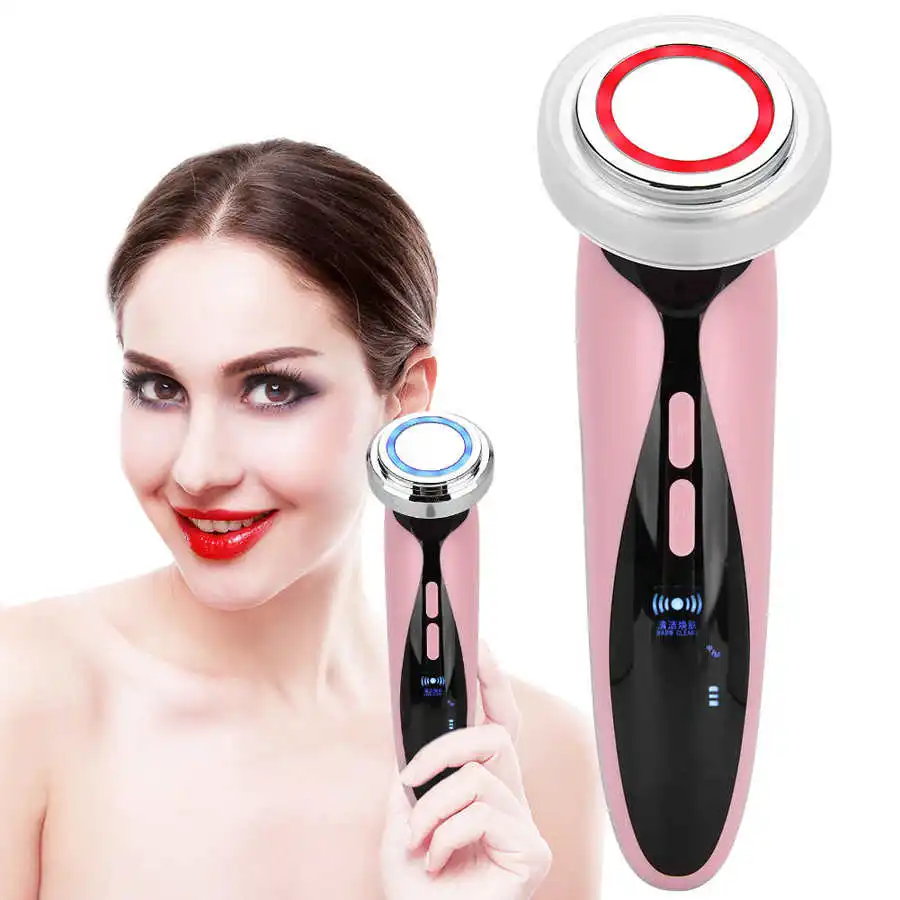 

Imports Export Face Machine EMS Red Blue Light Therapy Skin Rejuvenation Machine Face Skin Care Tools