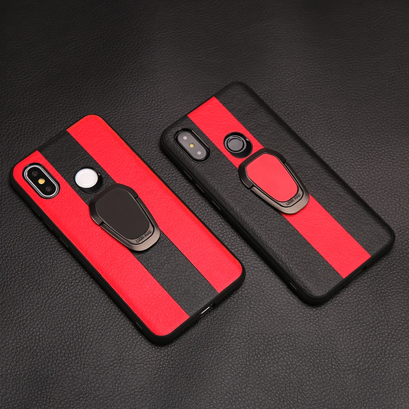 Phone Case For Xiaomi Mi 8 9 SE 9T A1 A2 A3 Lite Mix 2S Max 3 Y3 F1 TPU Rotating Bracket Ring Redmi Note 7 5 6 6A 7A Pro |