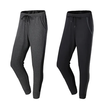 

Woman Drawstring Sports Pants Yoga Slim Fitness Running Trousers Gym Jogger Striped Elasticity Sweatpants