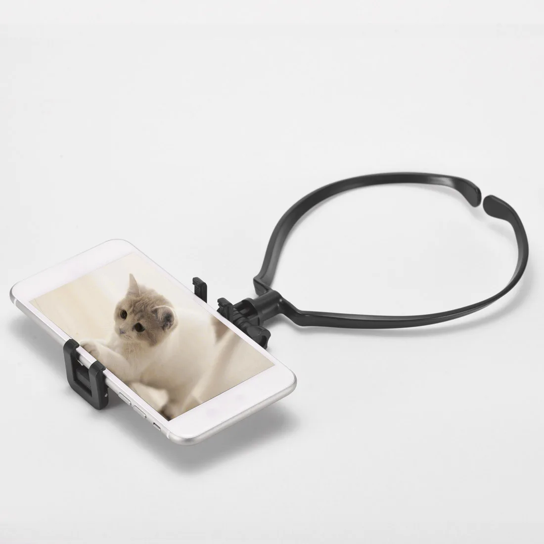 Hands Free ленивый держатель для телефона универсальный кронштейн зажим Мобильный телефон стойка для селфи висячая Шея крепление для iPhone samsung 024