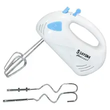 SAYONA 7 скоростей электрический пищевой миксер Ручной Кухонный комбайн Тесто блендер Электрический миксер для яиц блендер кухонный инструмент для дома