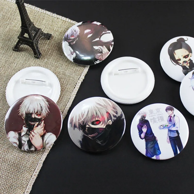 2020 New  AnimeTokyo Ghoul Brooch Chest Pin Badge Gift Clothing Bag Hat Decoration