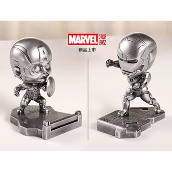 

[MGT] Avengers 2 Captain America Q version MK46 Iron Man hand car model mobile phone holder holiday birthday gift