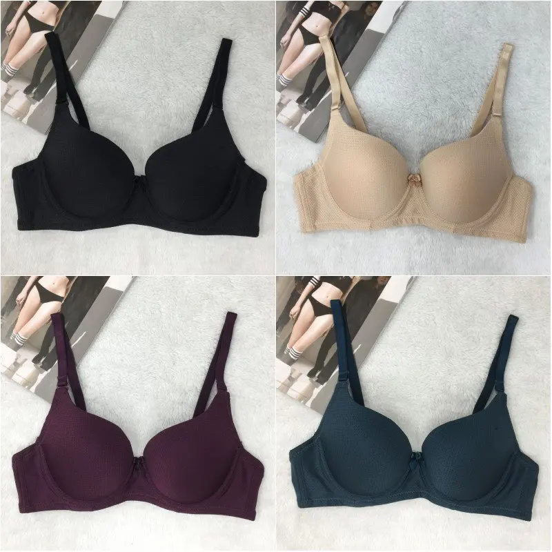 

Sexy Deep U Cup Bras For Women Push Up Lingerie Seamless Bra Wire Free Bralette Backless Plunge Intimates Female Underwear x