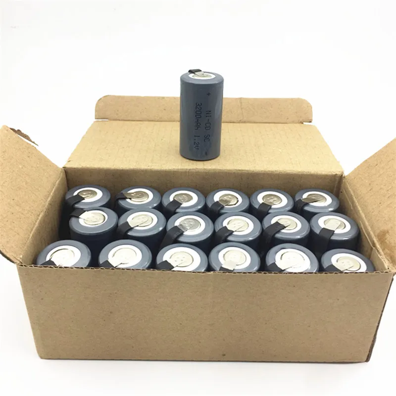 12 шт 3200mah аккумуляторная батарея sub c батарея SC 3200mah 1,2 v батарея замена 1,2 v С tab