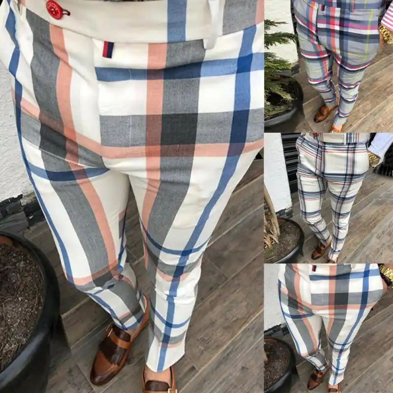 tartan tracksuit bottoms