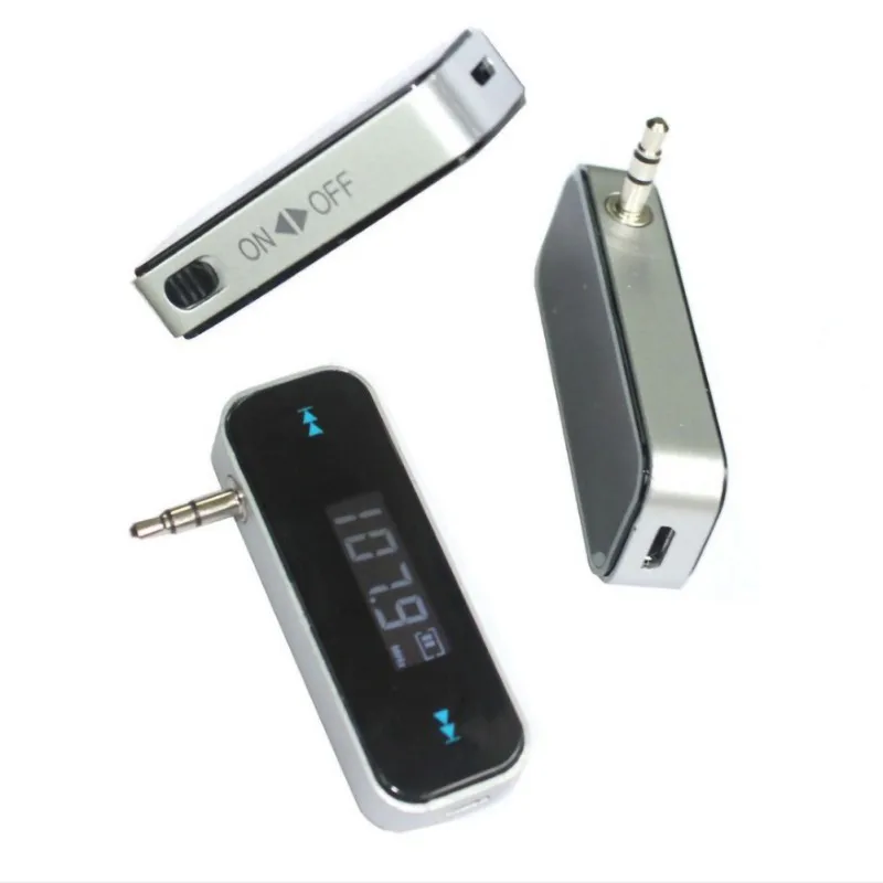 

FM Radio Transmitter For Car, 3.5mm Auto Radio Transmitters For Cellphone And Music Players