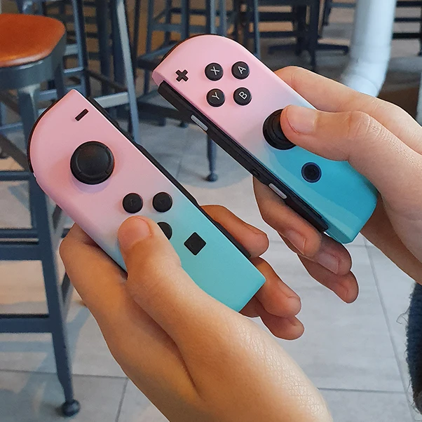 Градиентный цвет Корпус чехол для nintendo Switch NS консоль контроллер корпус shand переключатель Joy-Con Замена чехол s