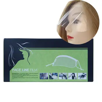 

50Pcs/Set Disposable Face Shield Hair Salon Hairspray Masks Barber Cutting Coloring Transparent Protection