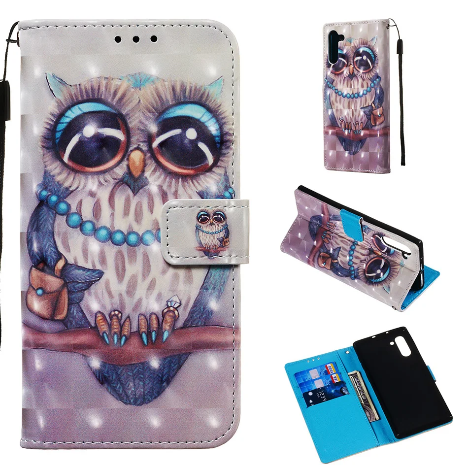 Чехол бумажник с откидной крышкой для Samsung Galaxy A6 J4 J6 2018 S9 S10 Plus S10E Note 10 Pro Note9 A10E A20E A2