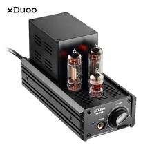 XDuoo TA-03S DAC профессиональный усилитель для наушников вакуумная трубка HIFI USB усилитель XMOSU8 CS4398x2 300 мВт 12AU7 электронная трубка