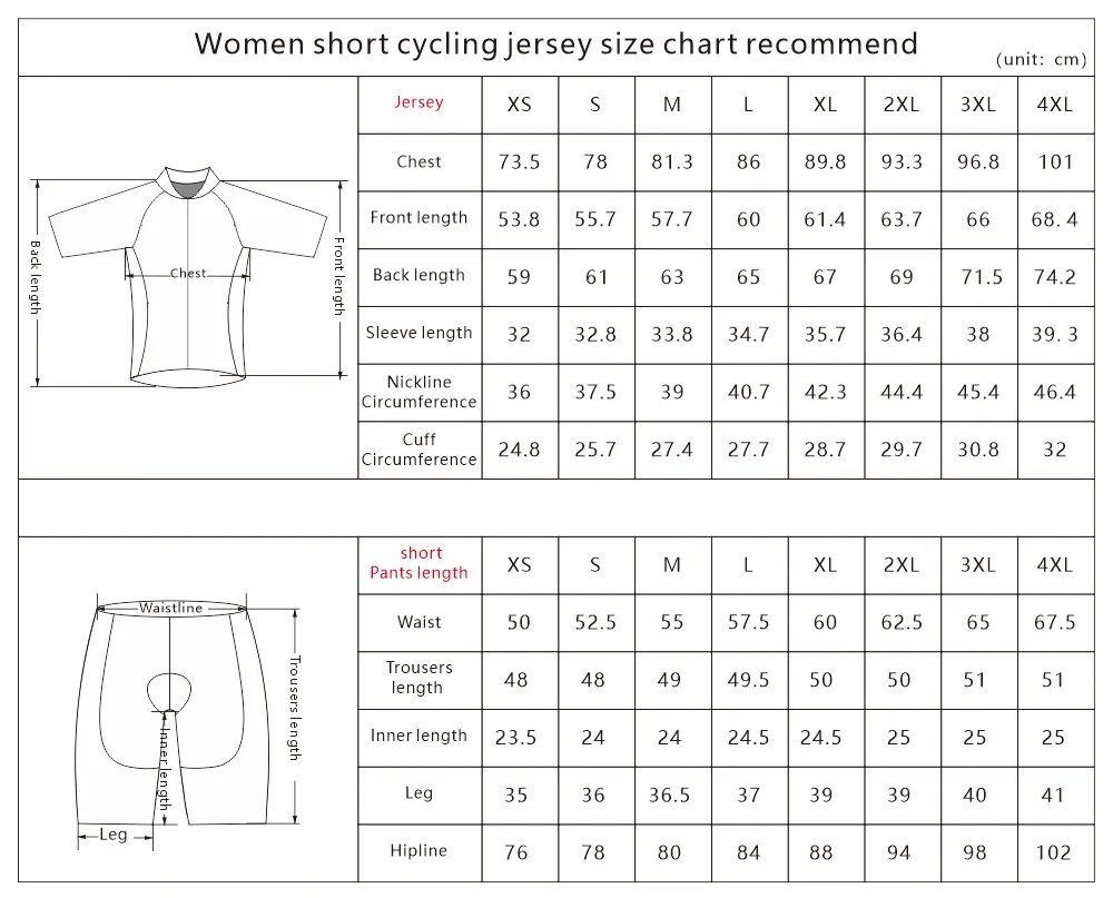 Women Size Short