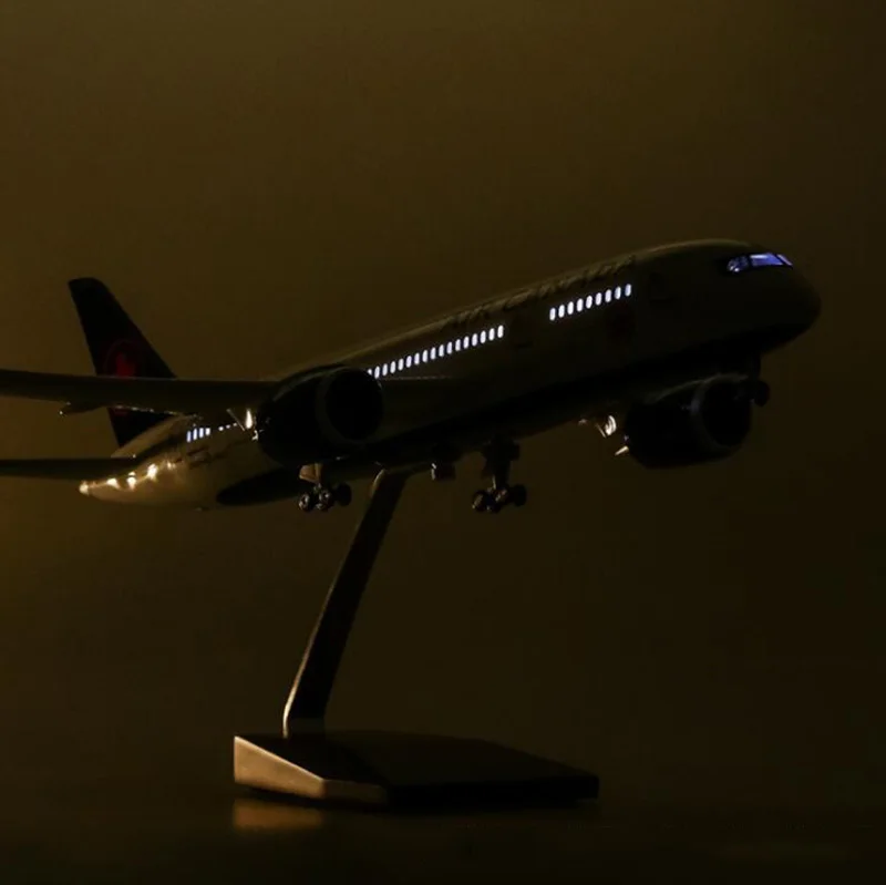 47 см 1/130 масштаб самолет 787 B787 Dreamliner Канада авиакомпаний Модель W светильник &