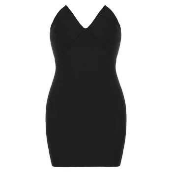 

2020 Autumn Sexy Dress Women Strapless Off Shoulder Sleeveless Sexy Bodycon Dresses Mini Party Dress