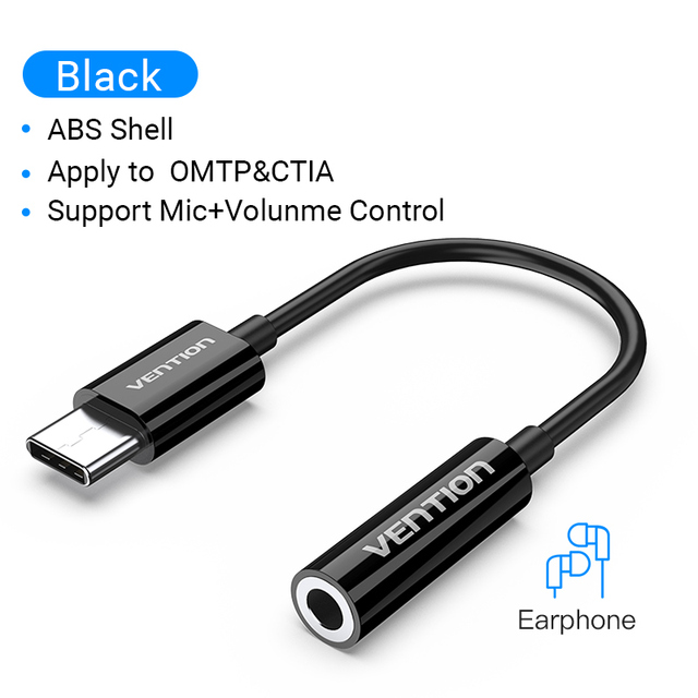 Type C to 3.5 Jack Female Earphone Aux Connecter USB Type C to Jack 3.5 mm Adapter for Xiaomi Samsung Huawei P30 mate 20