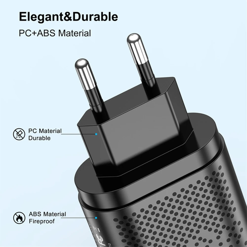 USB C PD кабель Type с функцией быстрой настенное зарядное устройство адаптер