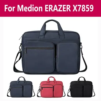 

2020 Business Portable Laptop Bag Waterproof Notebook Bag Simple Shoulder Handbag Briefcase Men For Medion Erazer X7859