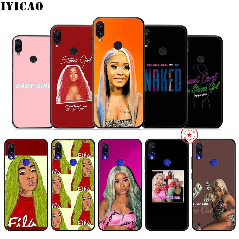 Stunna Girl Soft Case for Xiaomi Redmi Note 8 7 6 5 Pro 5A 4X Prime Silicone |