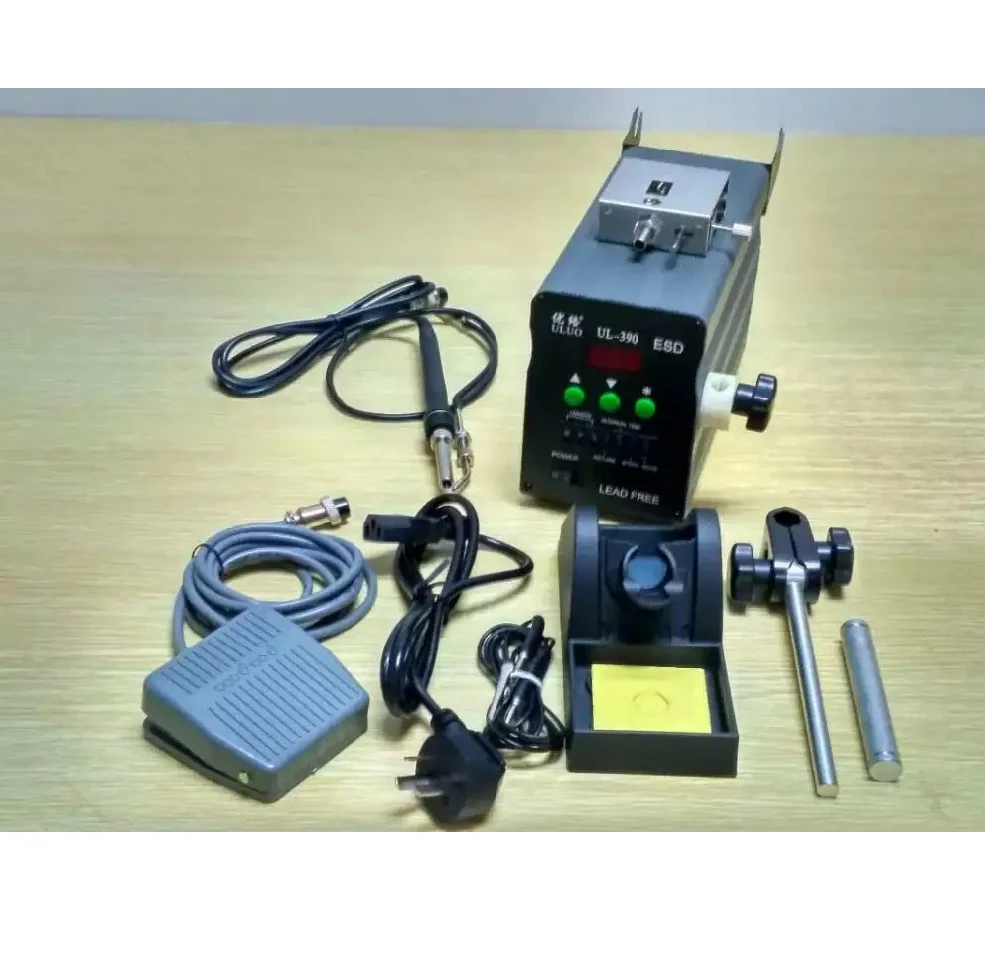 

90W ULUO-390 Digital Display Welding Station with Automatic Solder Feeder