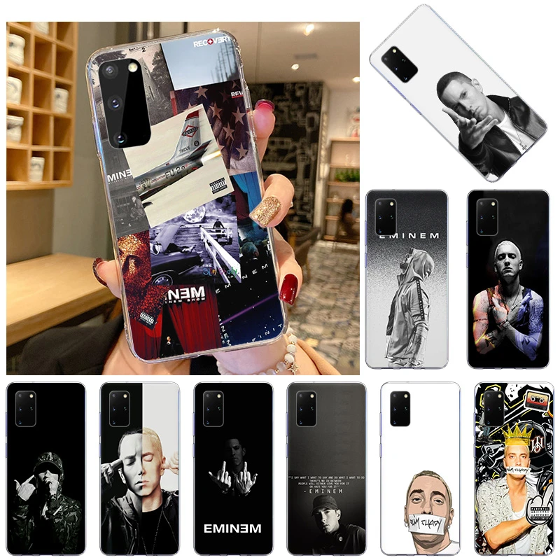 Soft Tpu Phone Case For Samsung Galaxy S21 Ultra S Fe 5g S10 Lite S10e S8 S9 Plus S7edge Eminem Rap God Silicone Cases Cover Phone Case Covers Aliexpress