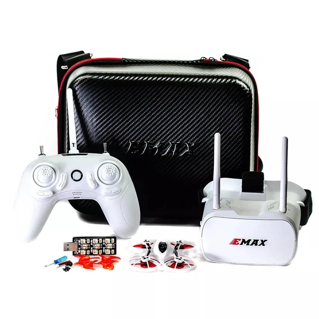 $92.99  2019 New Emax Tinyhawk Indoor FPV Racing Drone BNF RTF F4 4in1 3A 15000KV 37CH 25mW 600TVL VTX 1S