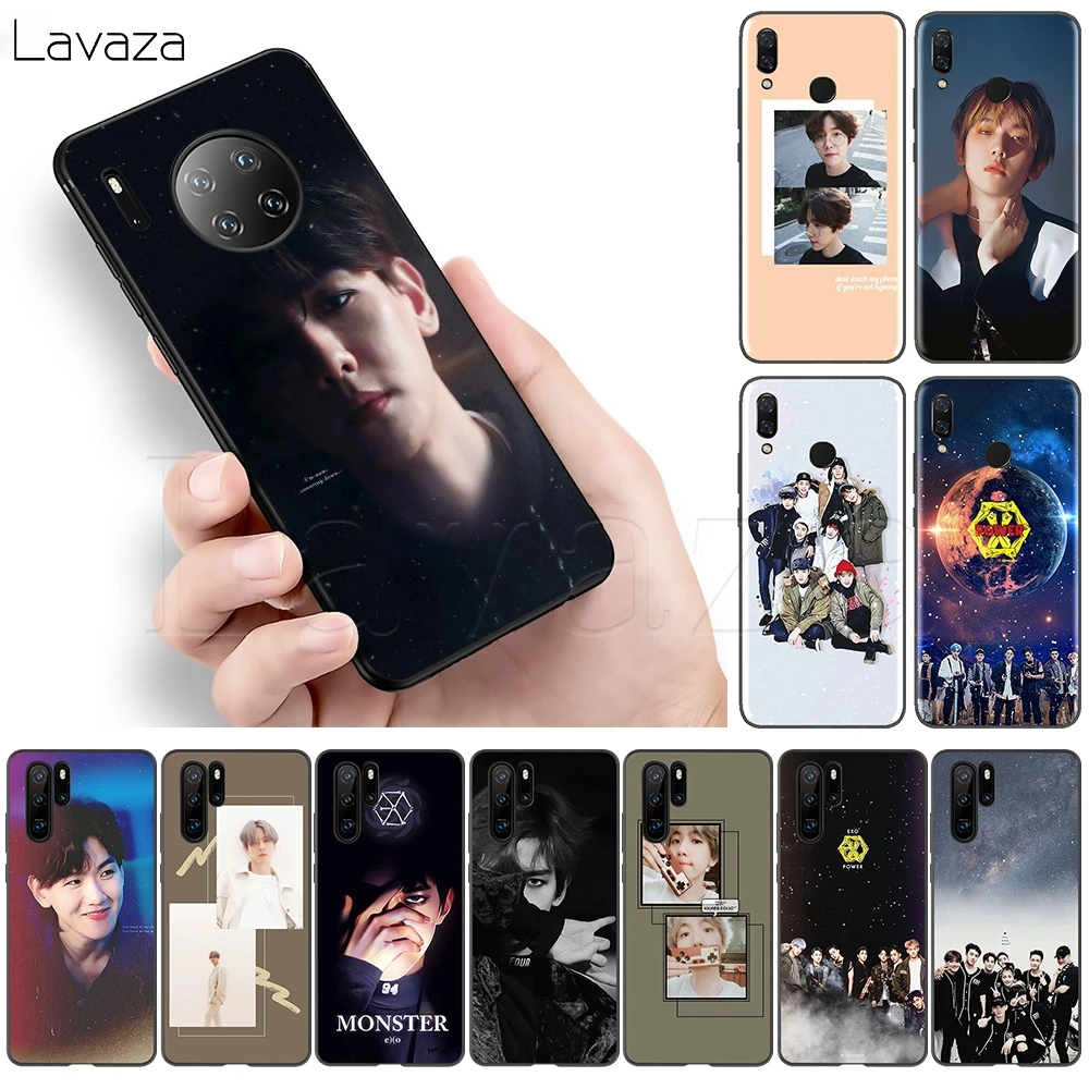 Мягкий ТПУ чехол Lavaza EXO baekhyun для Huawei Y6 Y9 Mate 10 20 30 Nova 3 3i 4 4E 5 5i 5T Smart Lite Pro 2019 | Мобильные