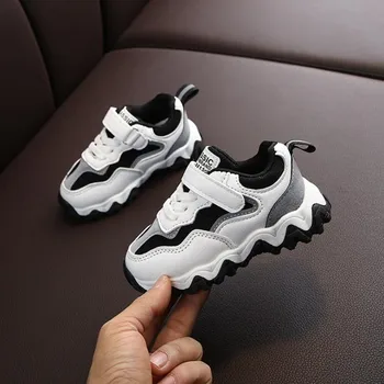 

Children Sport Shoes Autumn Winter New Fashion Breathable Kids Boys Net Shoes Girls Anti-Slippery Sneakers Baby Toddler Shoes