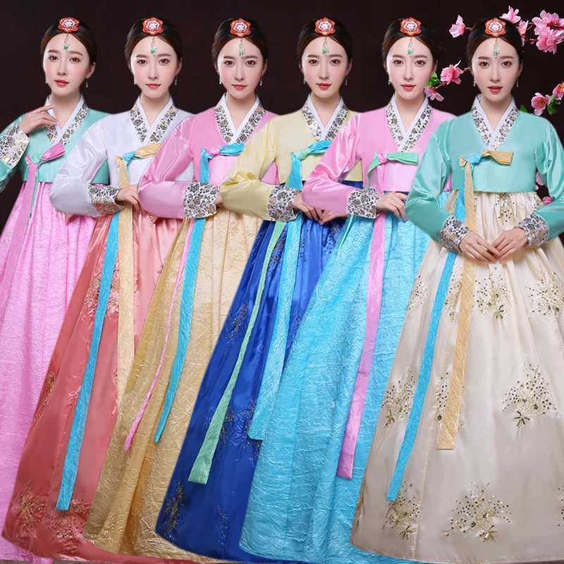 2019 New Korea Dachangjin Costume Traditional Hanbok Dress National ...