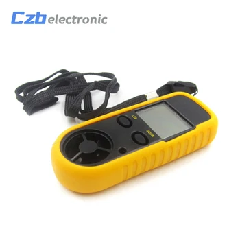 

Anemometer Wind speed Handheld Digital Wind Speed Meter Portable Anemometer Sensor Wind Speed RZ818 GM816 0-30M/S Wind Meter