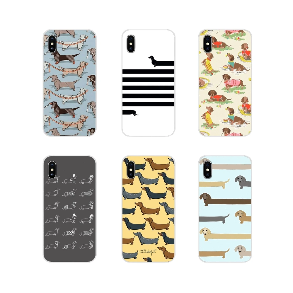 Long Dog Brief Dachshund For Samsung Galaxy S3 S4 S5 Mini S6 S7 Edge S8 S9 S10 Lite Plus Note 4 5 8 9 Cell Phone Shell Cases | Мобильные