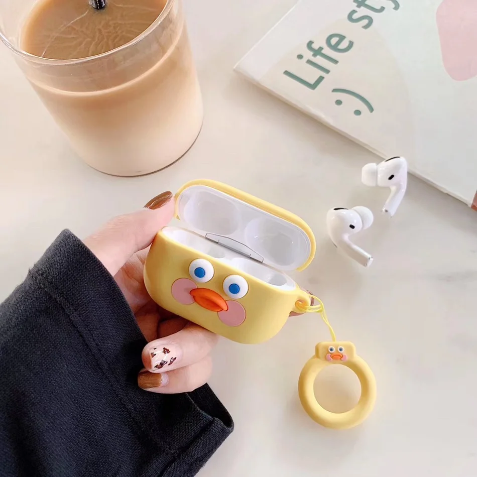 33 3 Чехол для наушников для Airpods Pro, силиконовый чехол для Apple Air pods Pro 3 Earpods, сумка для наушников, брелок - Цвет: 33 3
