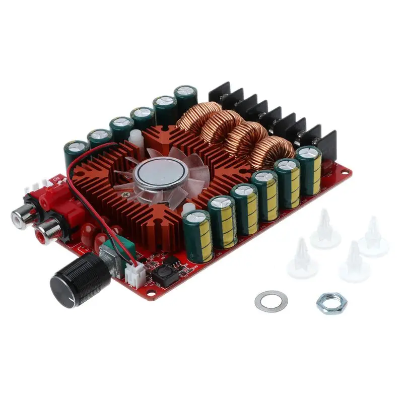TDA7498E 2x160 Вт Двухканальный аудио усилитель плата 24 в стерео мощности модуль